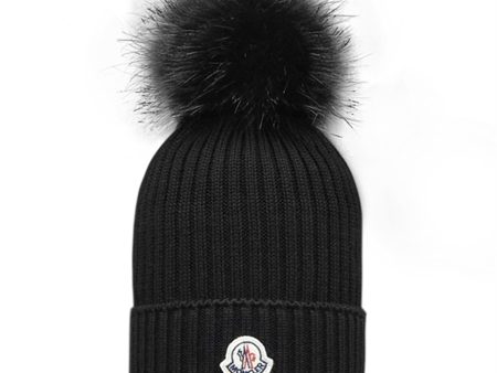 Moncler Berretto Beanie Black For Cheap