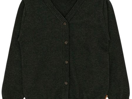 Hust & Claire Mini Dark Grey Melange Carsten Cardigan NOOS For Sale