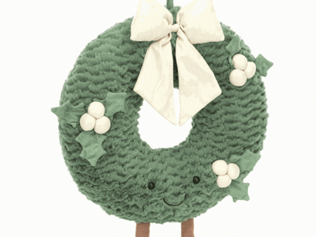 Jellycat Christmas Wreath Gold 27 cm Online