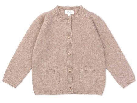 lalaby Toast Cashmere Bobbie Cardigan Supply