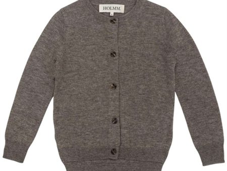 HOLMM Millet Mob Yak Wool Knit Cardigan For Sale