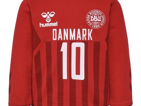 Hummel DBU VM 2022 Tango Red Celebrate Mini Sweatshirt Supply