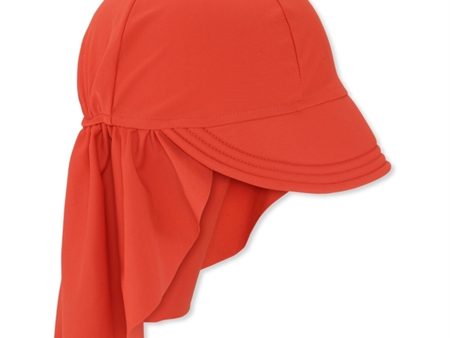 Konges Sløjd Manuca Frill UV Sunhat Fiery Red Discount