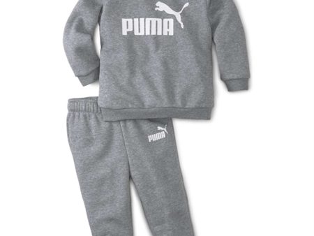 Puma Minicats ESS Sweatsuit FL Medium Gray Online Hot Sale