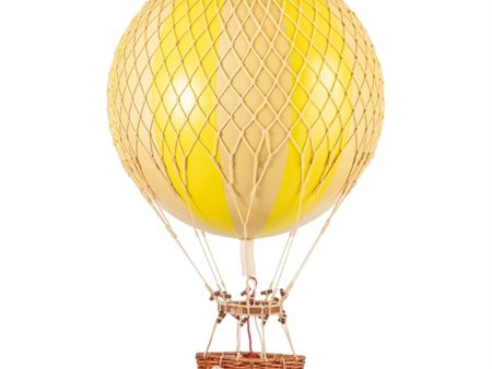 Authentic Models Balloon Double Yellow 32 cm Hot on Sale