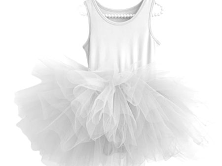 Dolly by Le Petit Timeless Tutu Dress White Sale