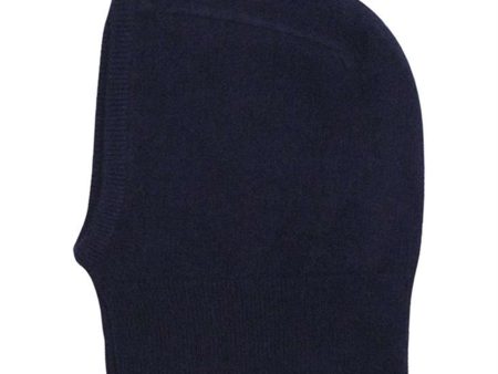 HOLMM Navy Netty Cashmere Knit Balaclava Cheap