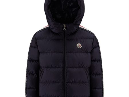 Moncler Chrale Giubbotto Jacket Navy Online Hot Sale