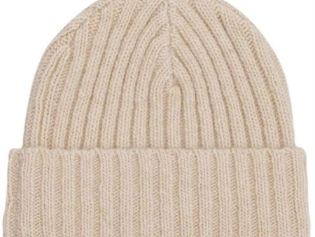 HOLMM White Scott Beanie Knit Hat Cheap