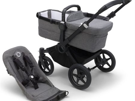 Bugaboo Donkey 5 Base Black Grey Melange Discount