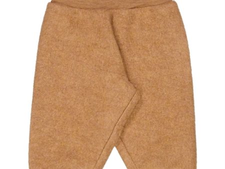 Wheat Wool Fleece Clay Melange Pants Supply