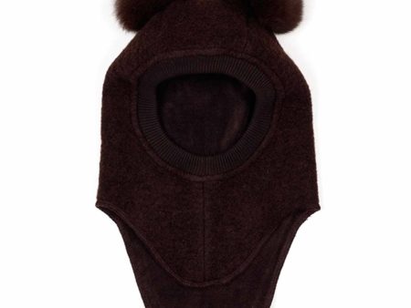 Huttelihut Wool Big Bear Balaclava Brown Brown Online Hot Sale