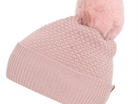 MP 97502 Chunky Oslo Wool Beanie With Fake Fur French Rose 4256 Cheap