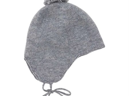 HOLMM Oxford Pom Pom Cashmere Knit Hat Hot on Sale