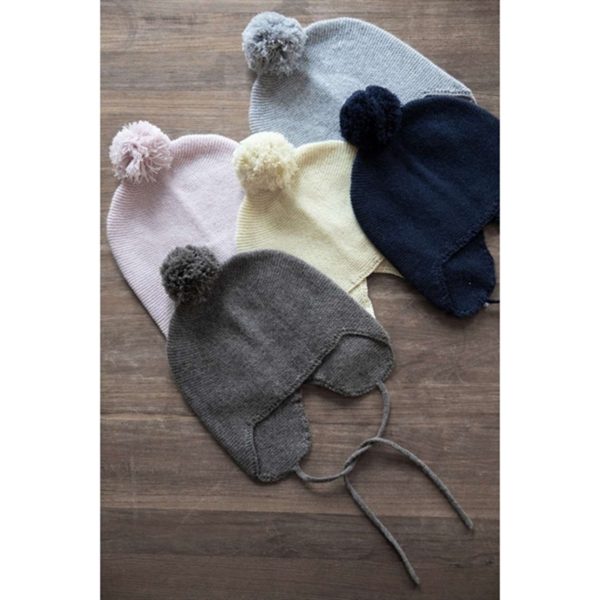 HOLMM Otter Pom Pom Cashmere Knit Hat For Cheap