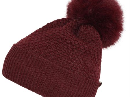 MP 97502 Chunky Oslo Beanie Wine Red 1451 Sale