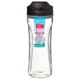 Sistema Tritan Swift Water Bottle 600 ml Black For Sale