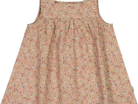 Wheat Porcelain Flowers Ayla Dress For Cheap