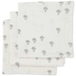 Konges Sløjd Muslin Cloths 3 pk. Parachute Creme Online