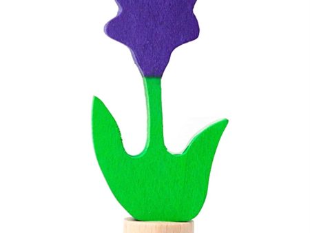 GRIMM´S Decorative Figure Purple Flower Online Hot Sale