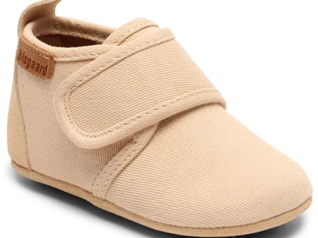 Bisgaard Baby Cotton Home Shoe Creme Supply