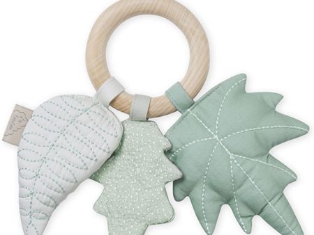 Cam Cam Copenhagen Leaves Rattle Mix Dusty Green For Discount