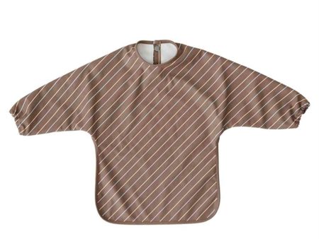 OYOY Cape Bib Choko Striped Supply