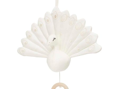 Cam Cam Copenhagen Mobile Music Peacock Creme White For Discount