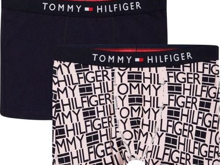 Tommy Hilfiger Boy 2-pack Trunk Flag Logo Desert Sky Online Hot Sale