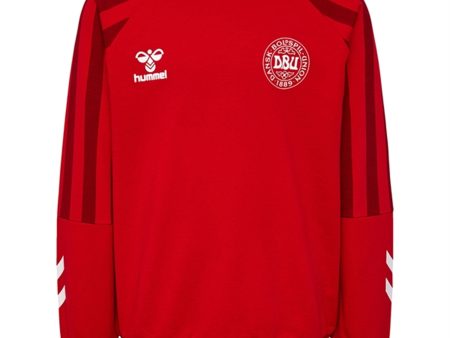 Hummel DBU VM 2022 Tango Red Honor Sweatshirt Online now