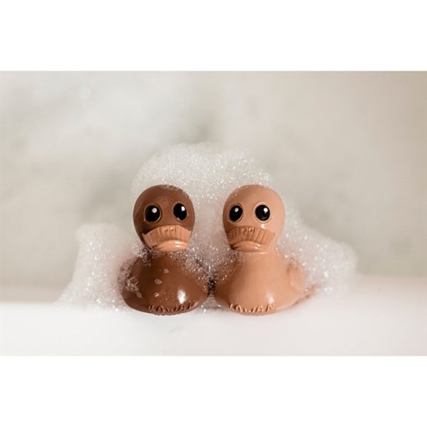 Hevea Kawan Bathing Toy Duck Choco Latte Supply