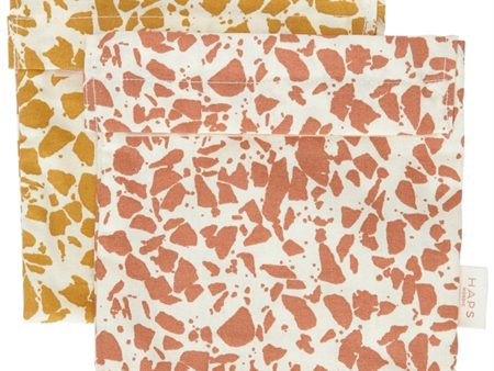 Haps Nordic Sandwich Bag 2-pak Autumn Terrazzo Sale