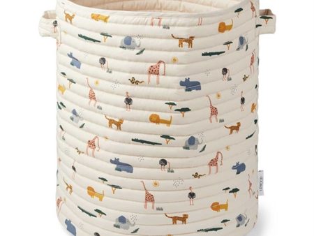 Liewood Lia Quilted Basket Safari Sandy Mix For Cheap