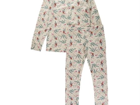 The New White Swan Bell Aop Holiday Pyjamas Online Hot Sale