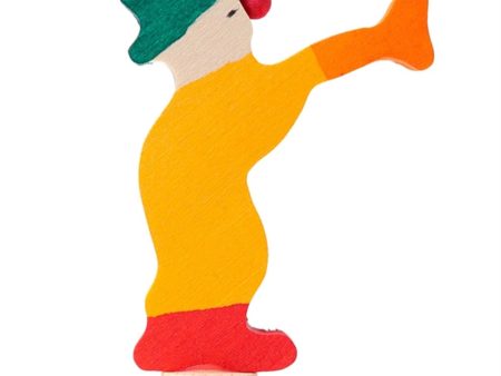 GRIMM´S Decorative Figure Clown With Trumpet For Sale