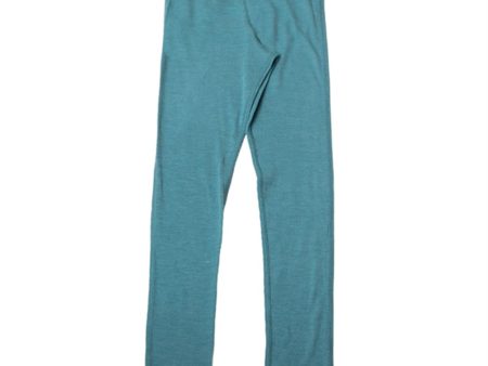 Joha Wool Silk Blue Leggings For Discount