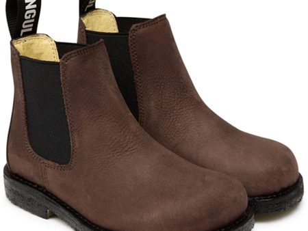 Angulus Boots w Elastic Brown Black Sale