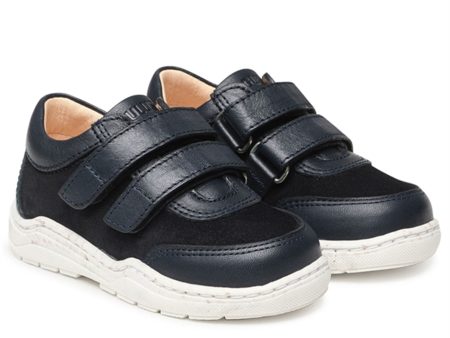 Angulus Starter Sneaker w. Velcro Navy Navy 3364-101-7547 1546 2215 on Sale