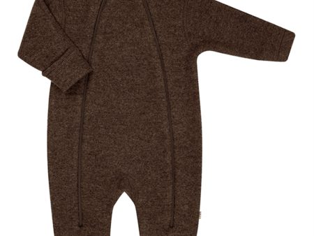 Joha Wool Dark Bark Overalls For Cheap