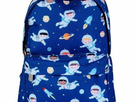 A Little Lovely Company Backpack Small Astronauts For Discount