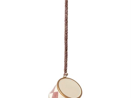 Maileg Christmas Ornament Drum Light Purple Online now