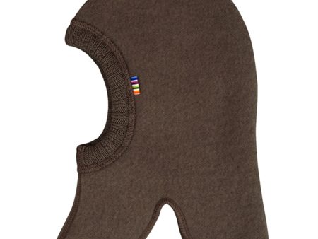 Joha Wool Dark Bark Balaclava Hot on Sale