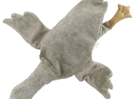 Senger Naturwelt Cuddly Animal Goose Grey Small Hot on Sale