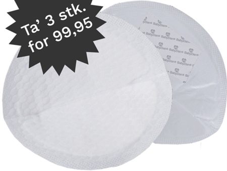 BabyDan Breast Pads (24) in White Online now