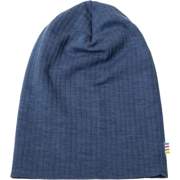 Joha Wool Blue Melange Beanie Hue Discount