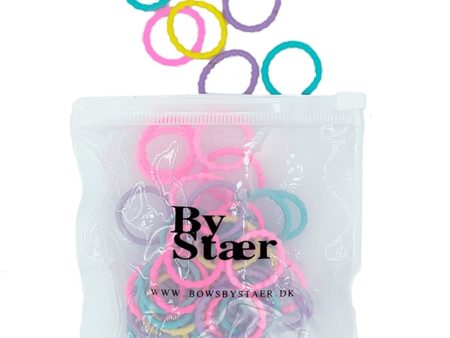 Bow s by Stær Mini Hair Elastics Mix 01 For Cheap