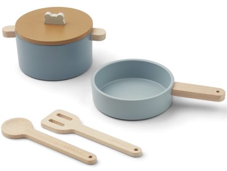 Liewood Antonio Cooking Set Blue Multi Mix Online Sale