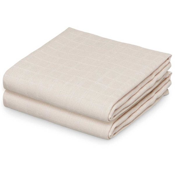 Cam Cam Copenhagen Muslin Cloths 2-pack Almond Online Sale