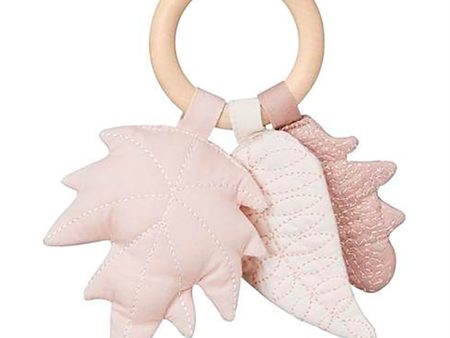 Cam Cam Copenhagen Leaves Rattle Mix Rose Online now