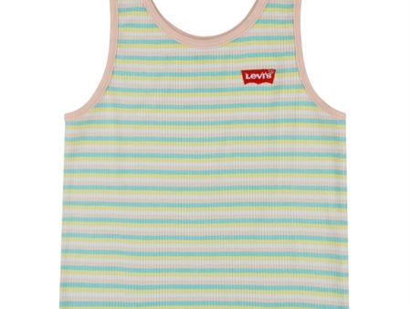 Levi s Ribbed Tank Pale Peach For Discount